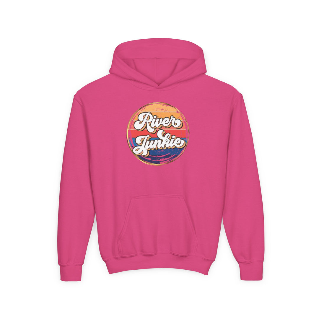 River Junkie - Youth Heavy Blend Hooded Sweatshirt