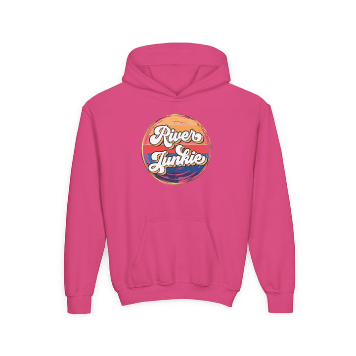 River Junkie - Youth Heavy Blend Hooded Sweatshirt