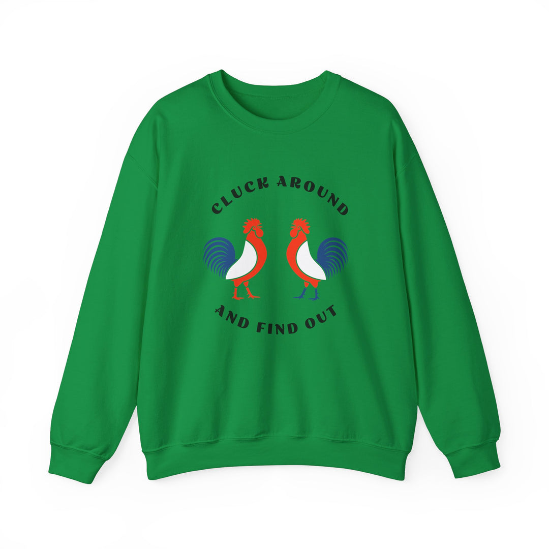 Cluck Around - Unisex Heavy Blend™ Crewneck Sweatshirt