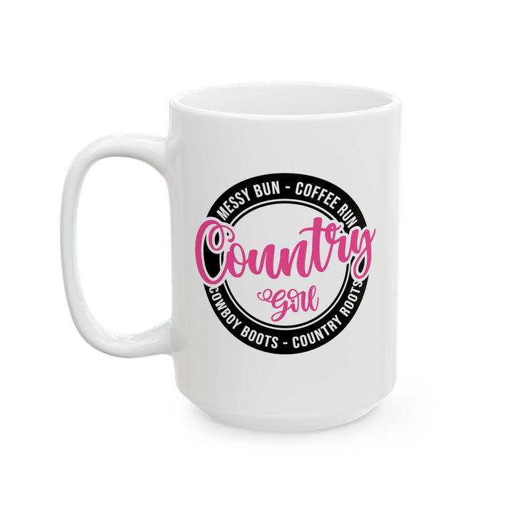 Country Girl - Ceramic Mug, (11oz, 15oz)