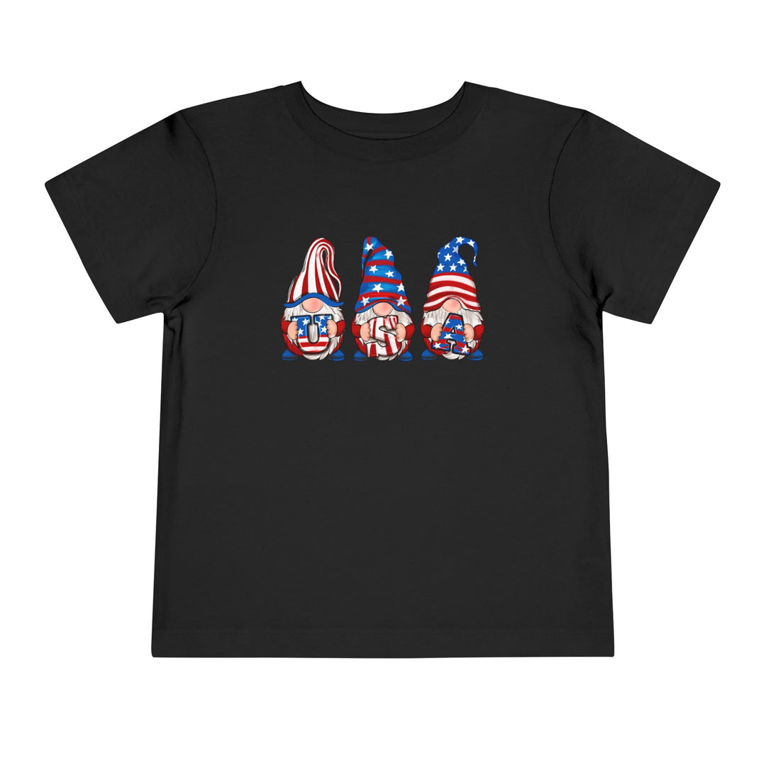 4th Of July Gnomes - Toddler Short Sleeve Tee