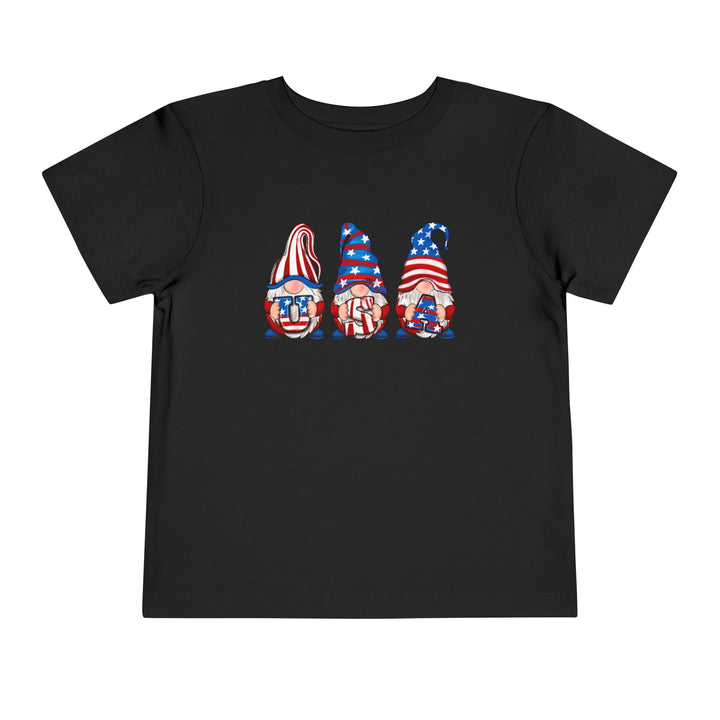 4th Of July Gnomes - Toddler Short Sleeve Tee