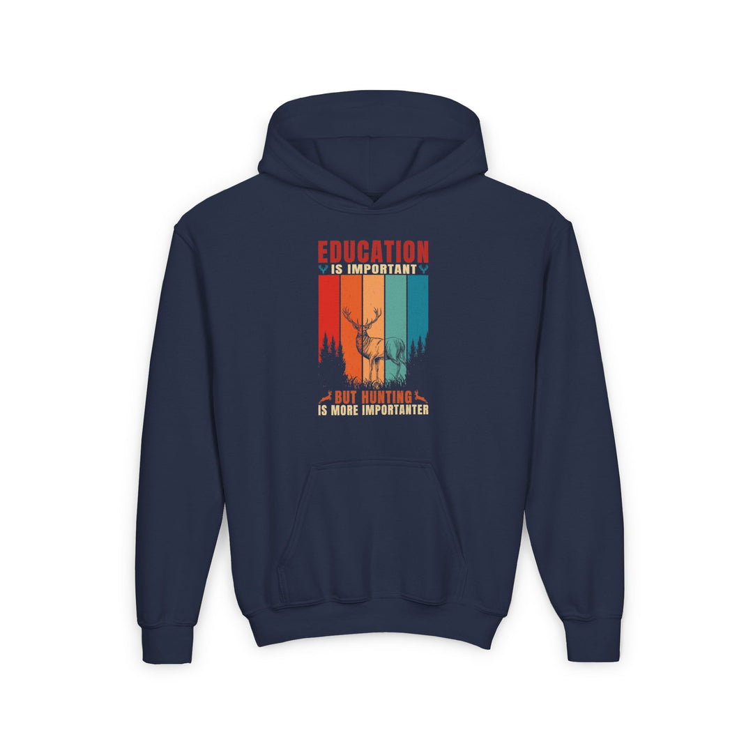 Hunting Education - Youth Heavy Blend Hooded Sweatshirt
