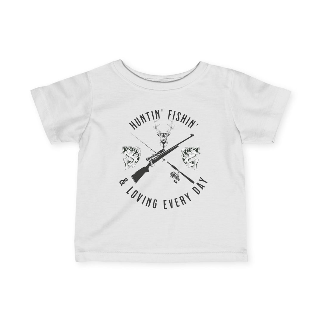 Huntin' Fishin' - Infant Fine Jersey Tee