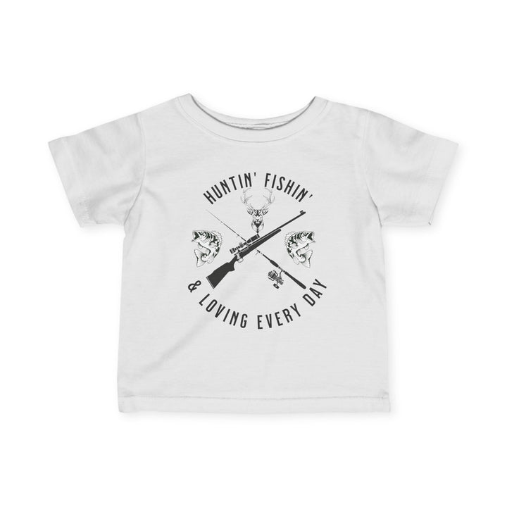 Huntin' Fishin' - Infant Fine Jersey Tee
