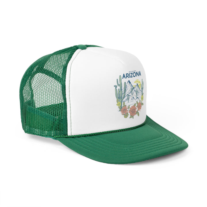 Feel The Sunset Arizona - Foam Trucker Caps