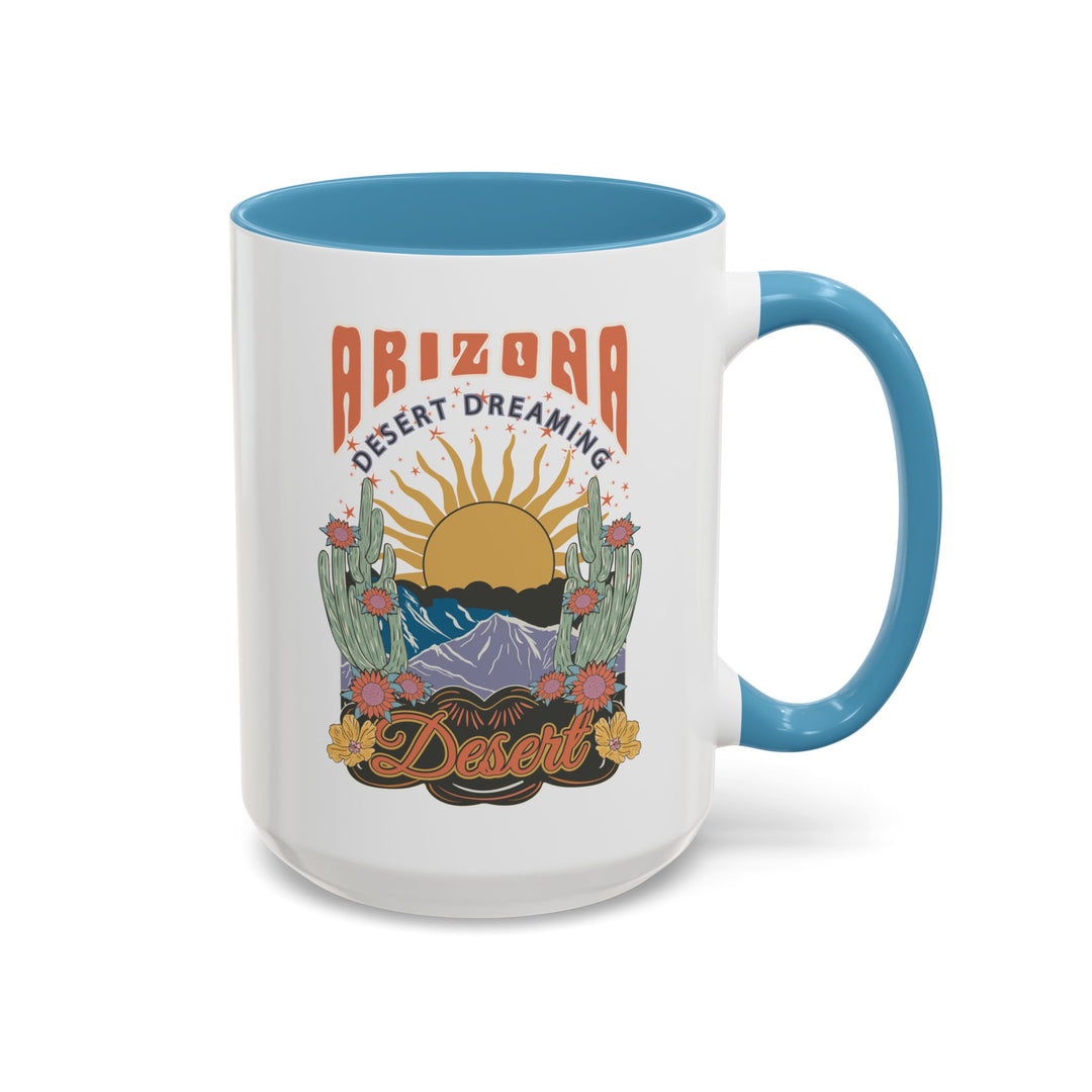 Arizona Desert Dreaming - Accent Coffee Mug (11, 15oz)