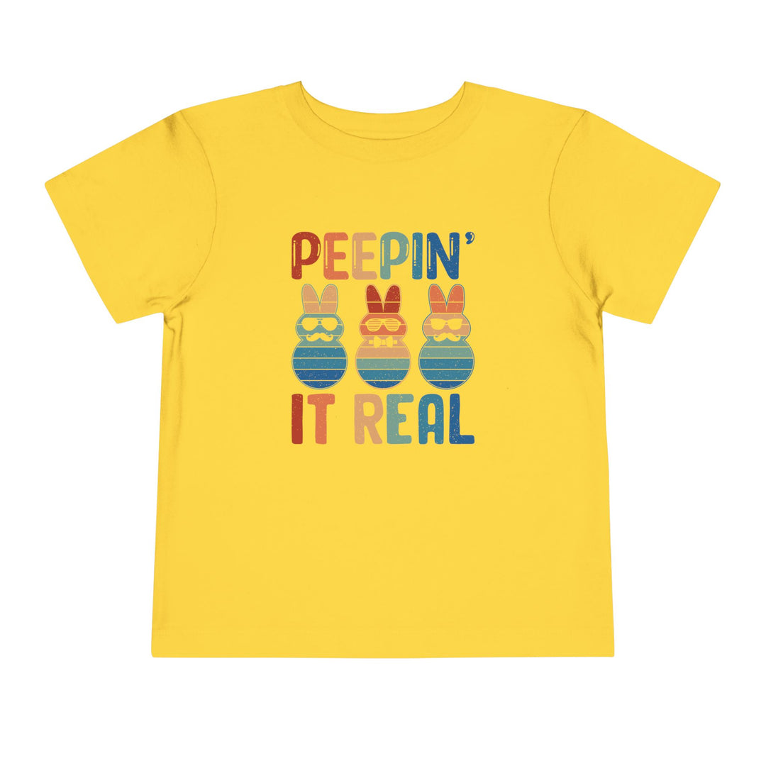 Peepin It Real - Toddler Short Sleeve Tee