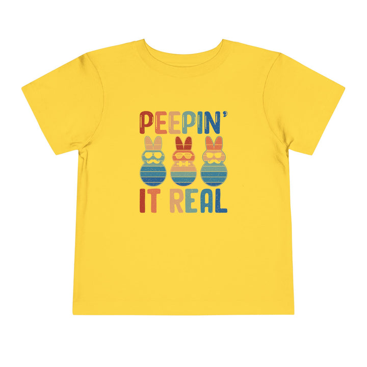 Peepin It Real - Toddler Short Sleeve Tee