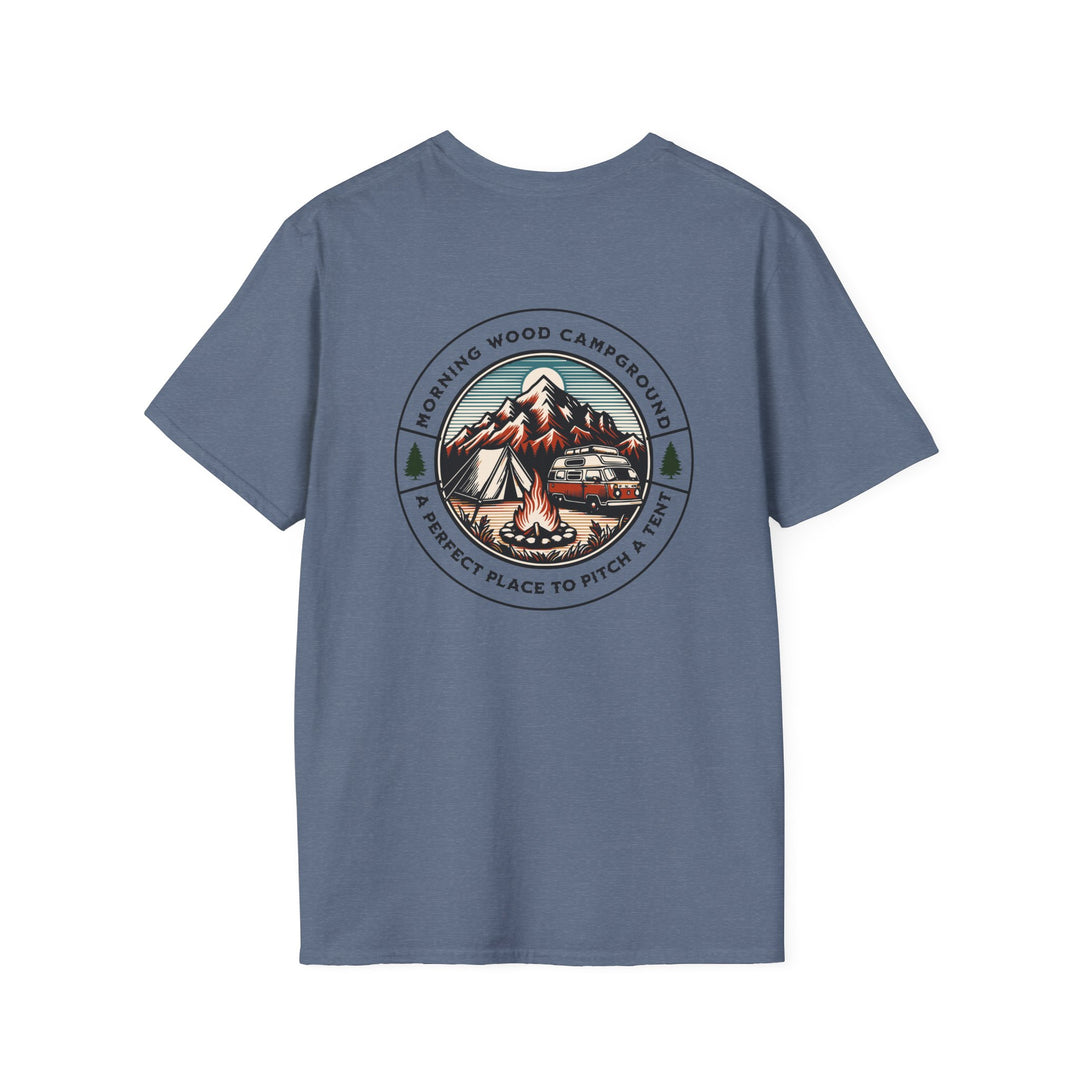 Morning Wood Campground - Unisex Softstyle T-Shirt