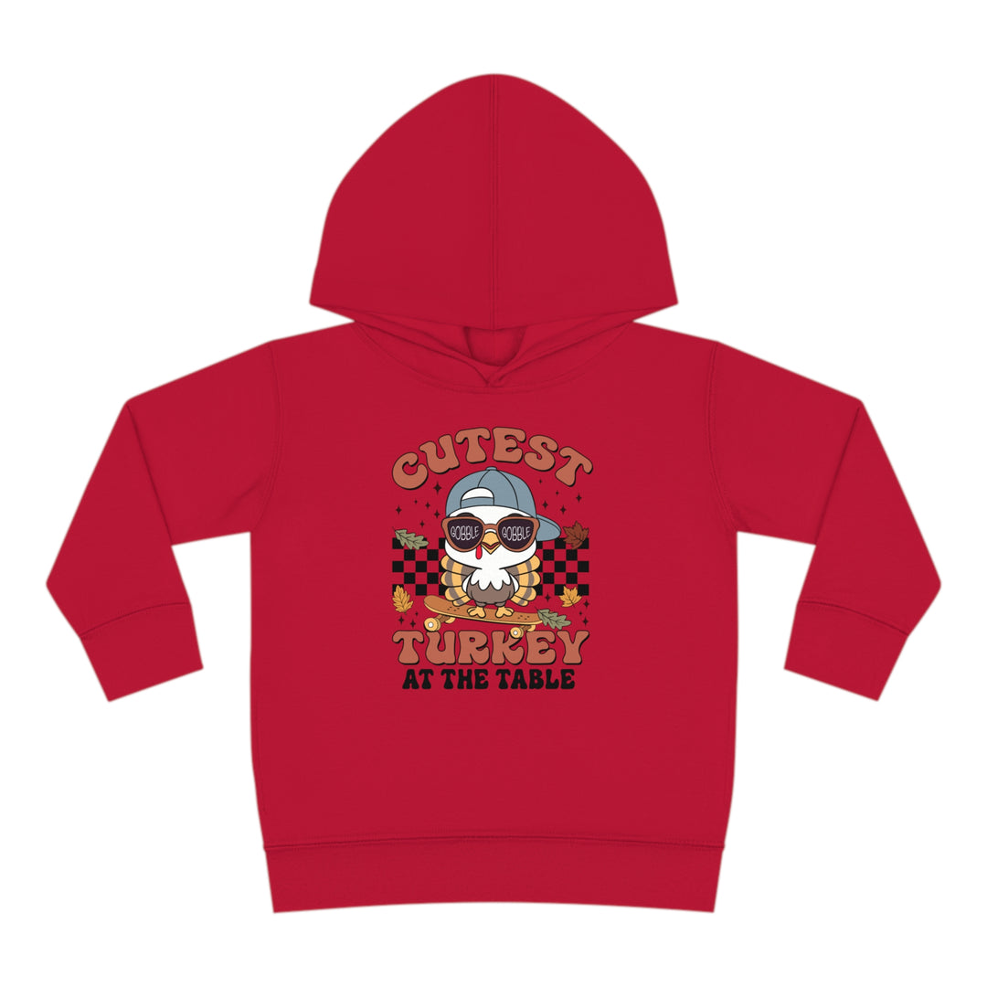 Cutest Turkey Boys - Toddler Pullover Fleece Hoodie