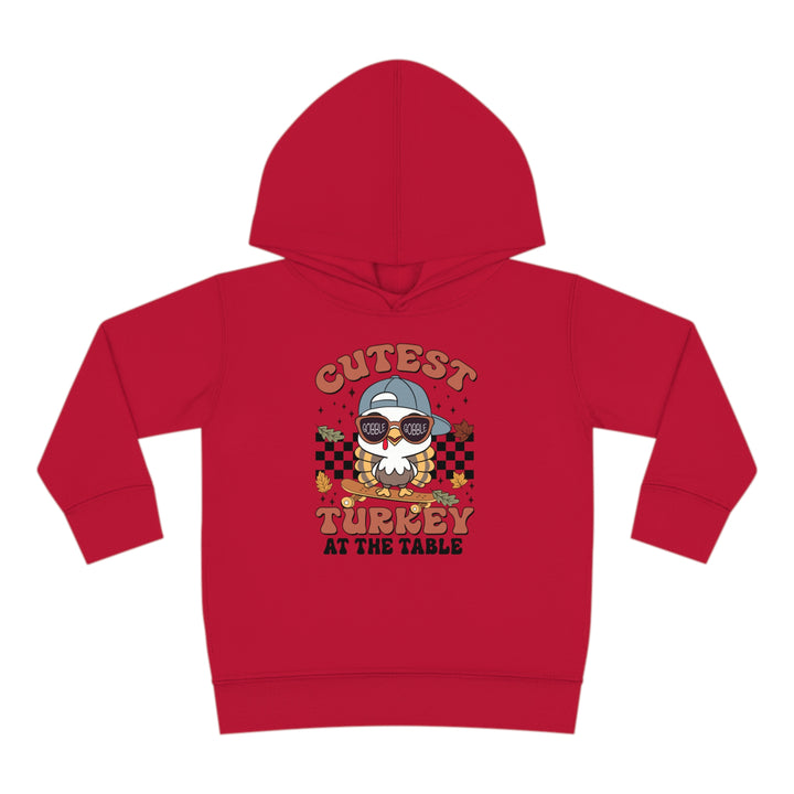 Cutest Turkey Boys - Toddler Pullover Fleece Hoodie