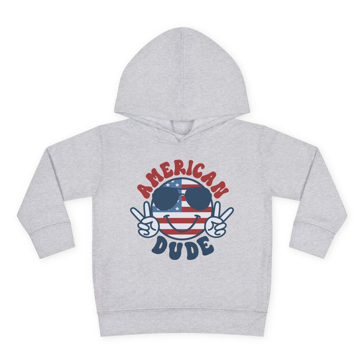 American Dude - Toddler Pullover Fleece Hoodie