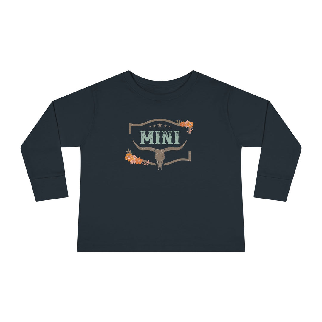 Skull Mini - Toddler Long Sleeve Tee