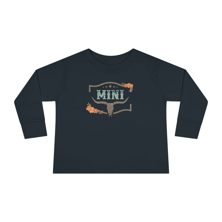 Skull Mini - Toddler Long Sleeve Tee