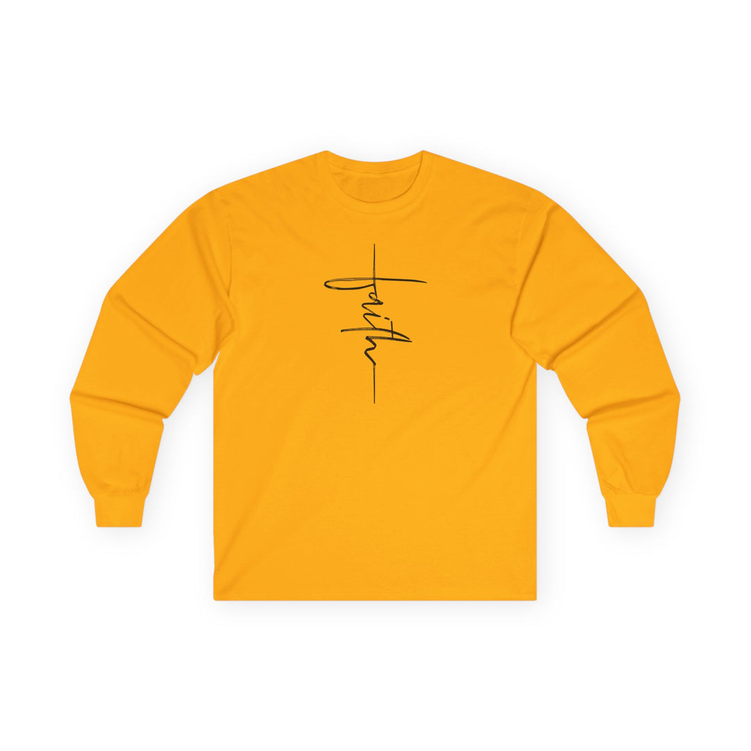 Faith Cross - Unisex Ultra Cotton Long Sleeve Tee