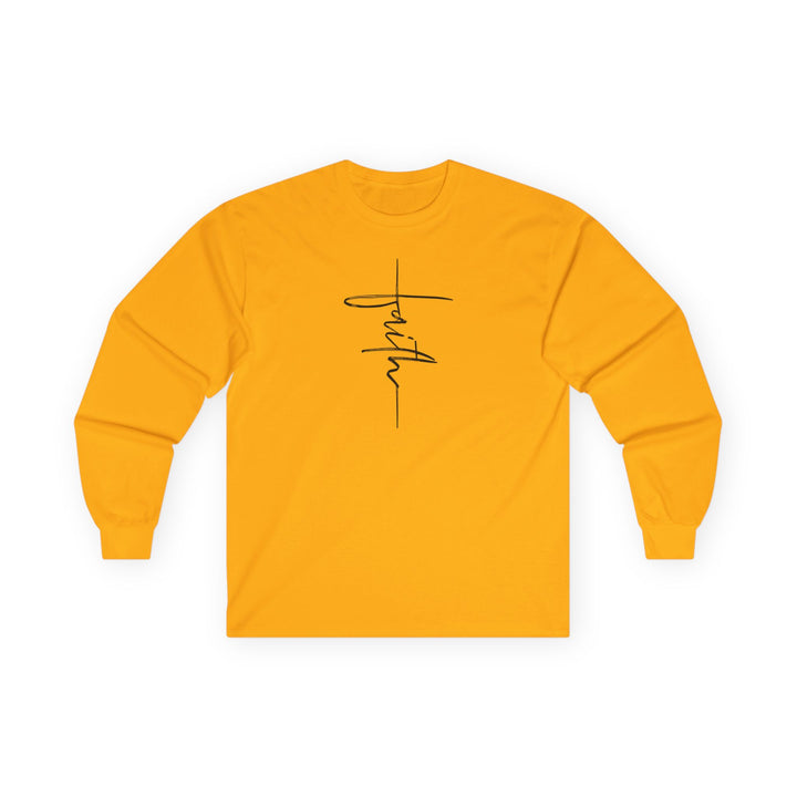 Faith Cross - Unisex Ultra Cotton Long Sleeve Tee