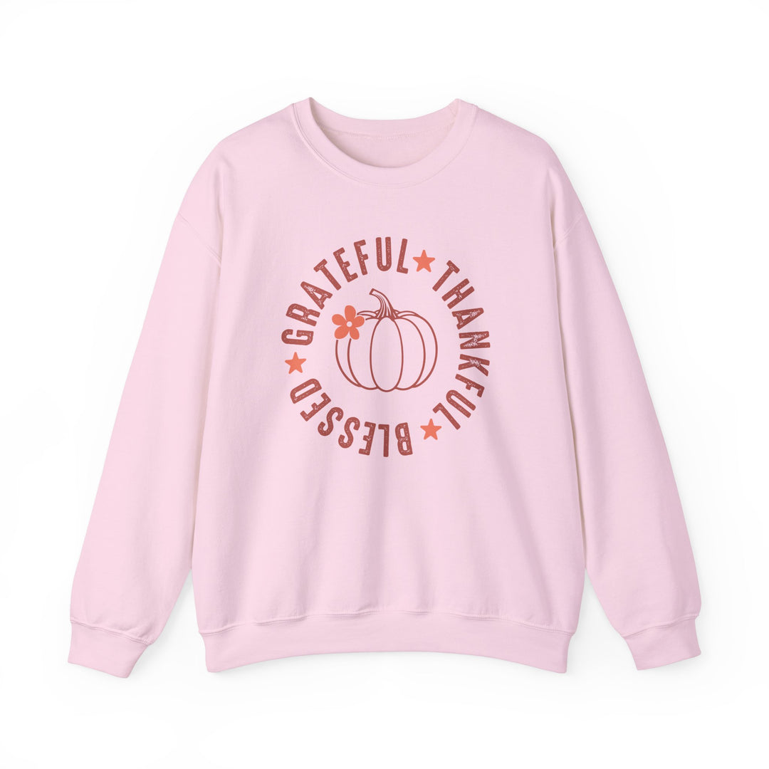 Grateful Thankful Blessed - Unisex Heavy Blend™ Crewneck Sweatshirt