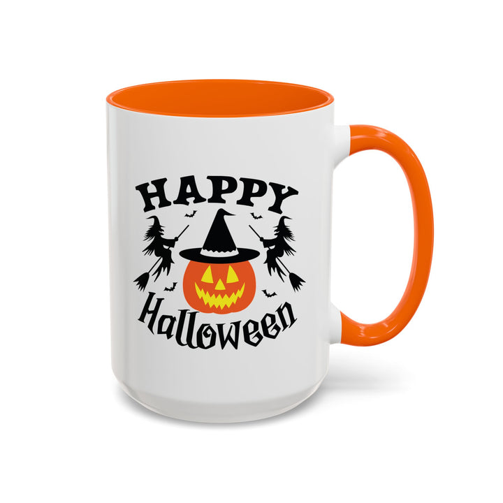 Happy Halloween - Accent Coffee Mug (11, 15oz)