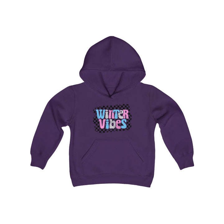 Winter Vibes - Youth Heavy Blend Hooded Sweatshirt