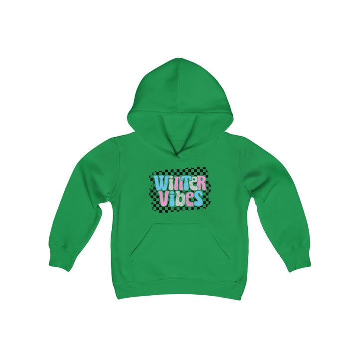 Winter Vibes - Youth Heavy Blend Hooded Sweatshirt