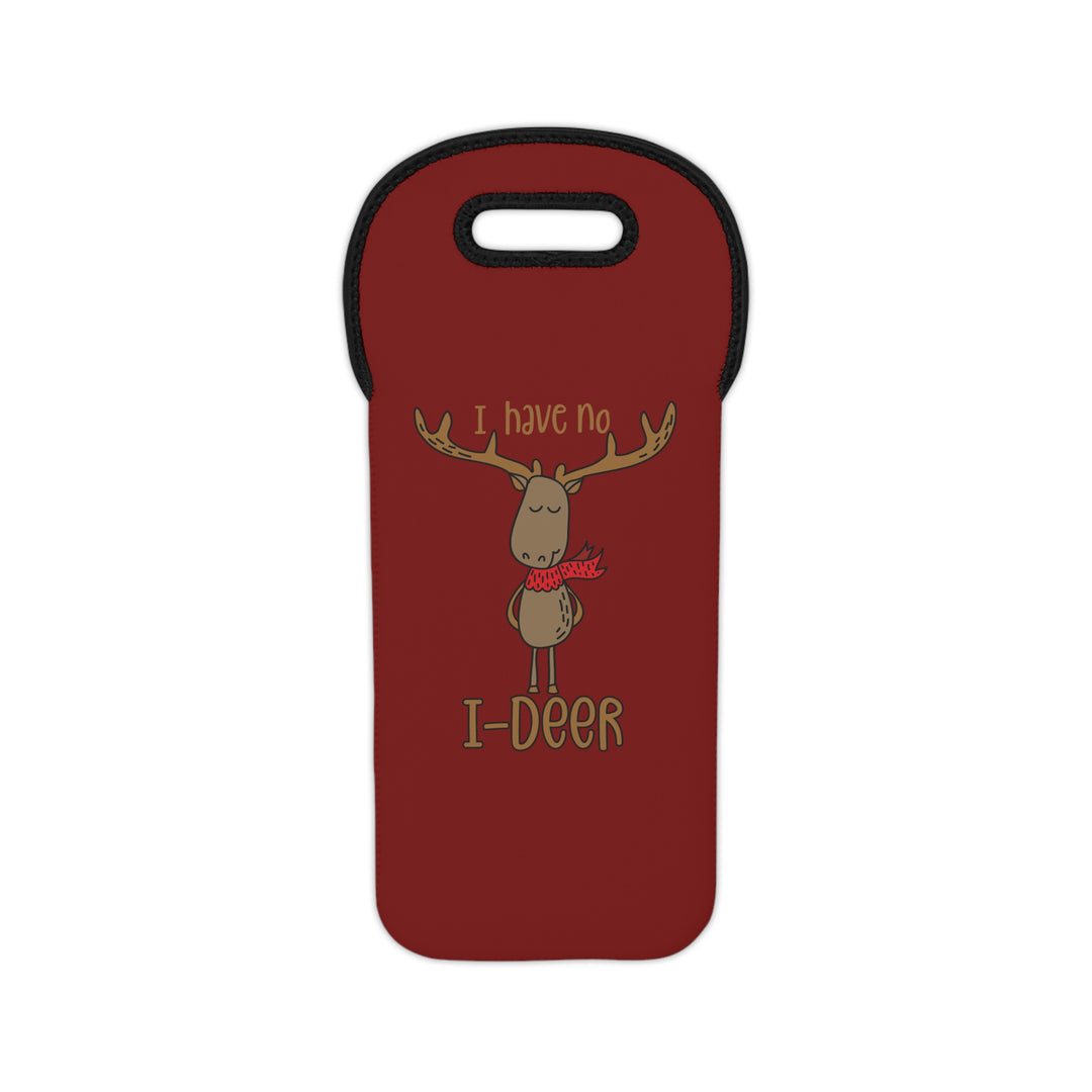 I Have No I-Deer - Wine Tote Bag