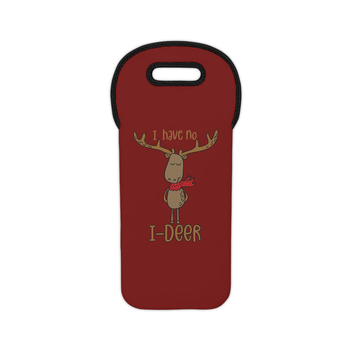 I Have No I-Deer - Wine Tote Bag