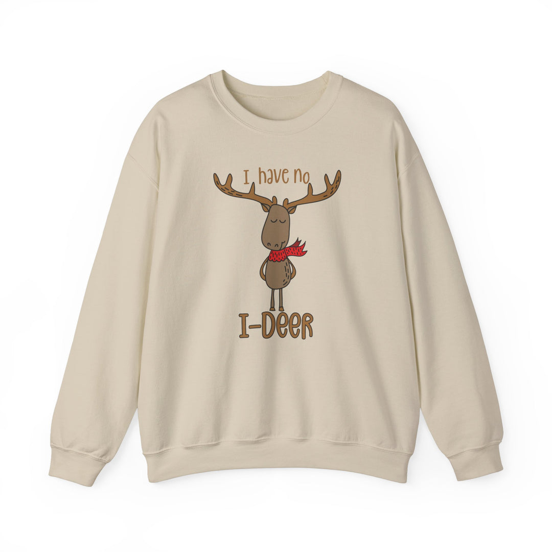 I Have No I-Deer - Unisex Heavy Blend™ Crewneck Sweatshirt