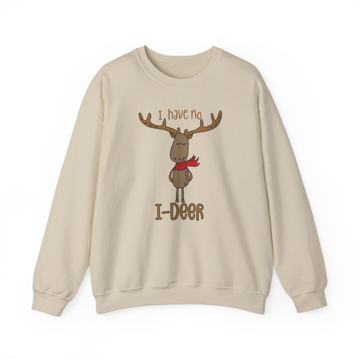 I Have No I-Deer - Unisex Heavy Blend™ Crewneck Sweatshirt