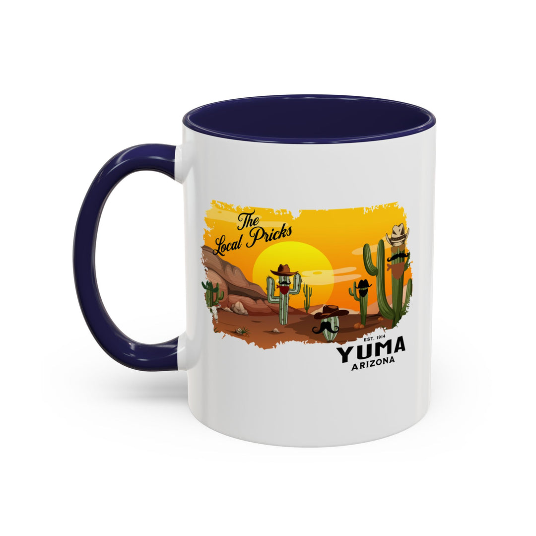 Local Pricks - Accent Coffee Mug (11, 15oz)