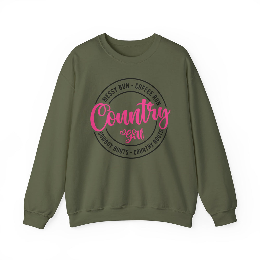 Country Girl - Unisex Heavy Blend™ Crewneck Sweatshirt