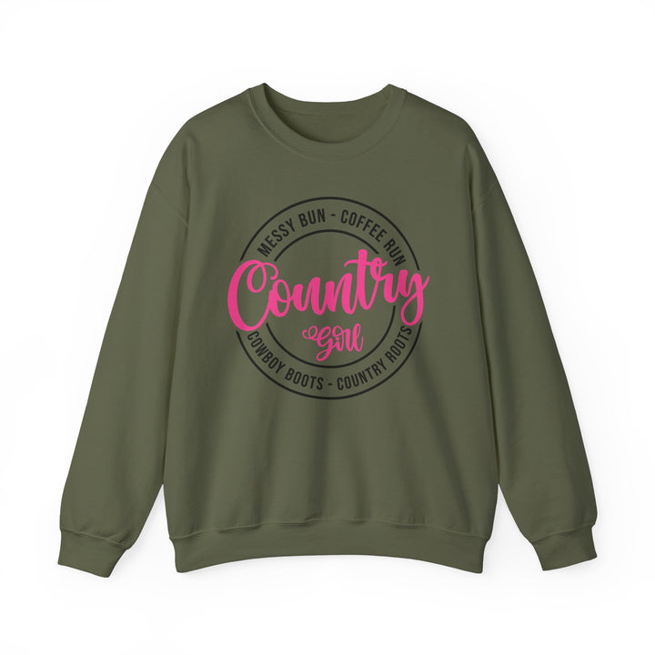 Country Girl - Unisex Heavy Blend™ Crewneck Sweatshirt