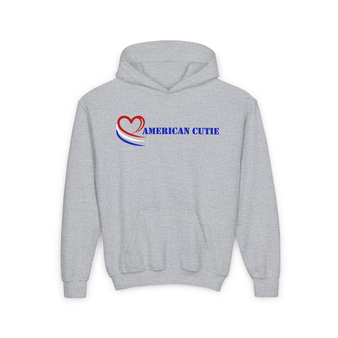 American Cutie - Youth Heavy Blend Hooded Sweatshirt
