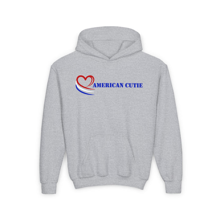 American Cutie - Youth Heavy Blend Hooded Sweatshirt