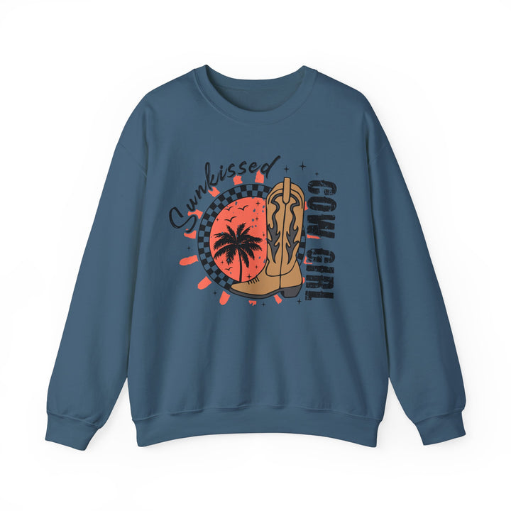 Sunkissed Cowgirl - Unisex Heavy Blend™ Crewneck Sweatshirt