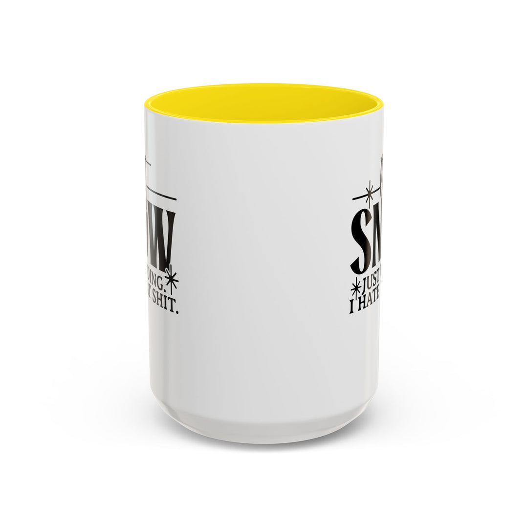 Let It Snow - Accent Coffee Mug (11, 15oz)