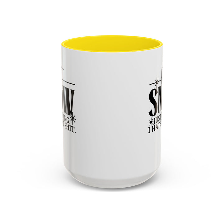 Let It Snow - Accent Coffee Mug (11, 15oz)