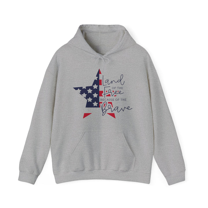 Land Of The Free - Unisex Heavy Blend™ Hooded Sweatshirt