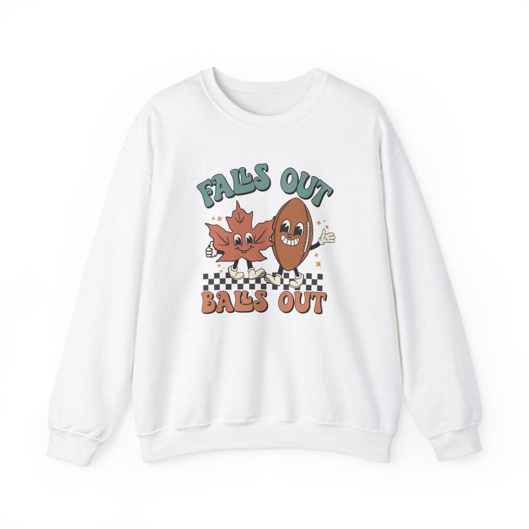 Falls Out Balls Out - Unisex Heavy Blend™ Crewneck Sweatshirt