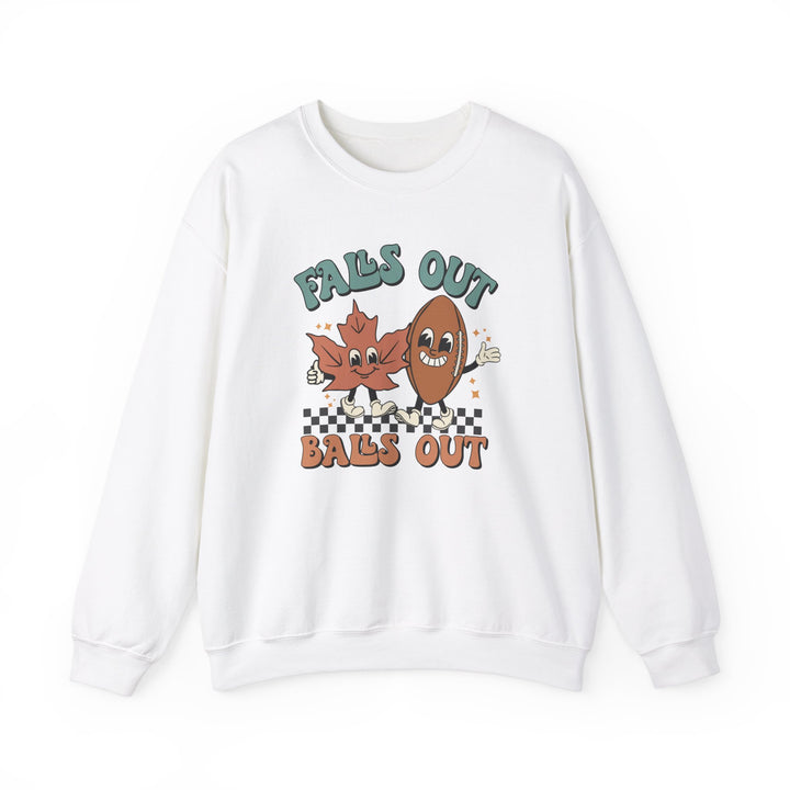 Falls Out Balls Out - Unisex Heavy Blend™ Crewneck Sweatshirt