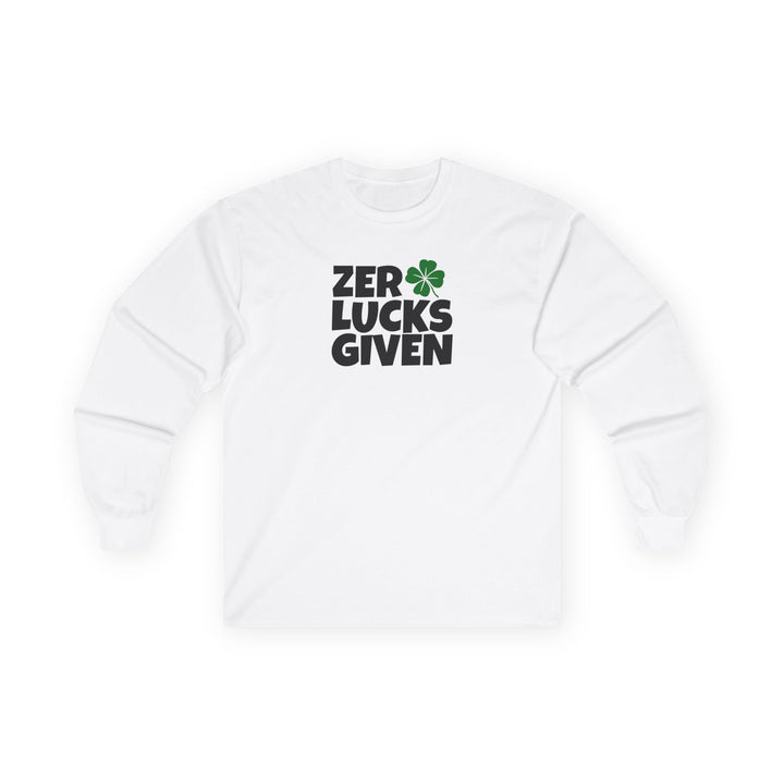 Zero Lucks Given - Unisex Ultra Cotton Long Sleeve Tee