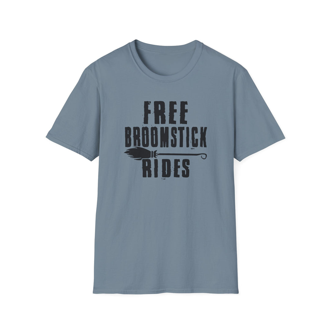 Free Broomstick Rides - Unisex Softstyle T-Shirt