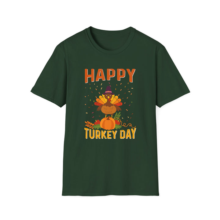 Happy Turkey Day - Unisex Softstyle T-Shirt