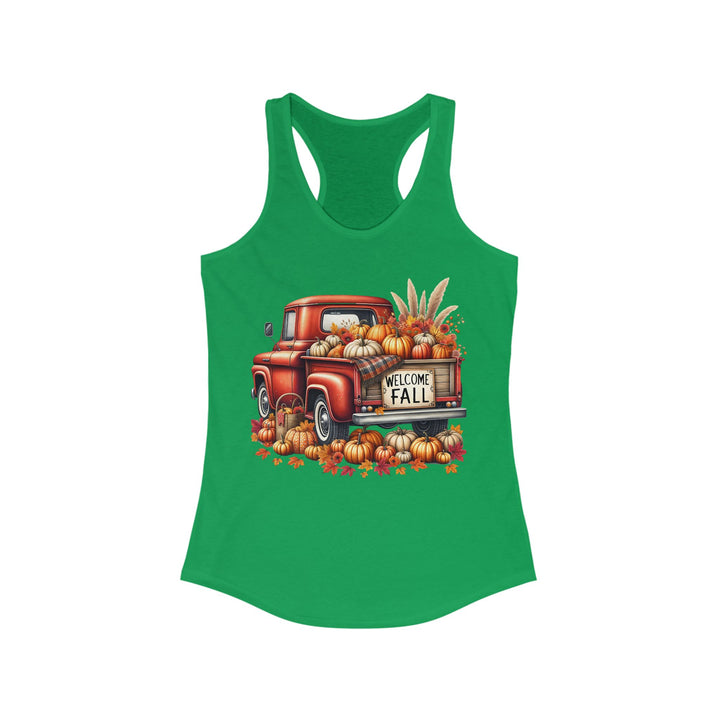 Welcome Fall - Women's Ideal Racerback Tank