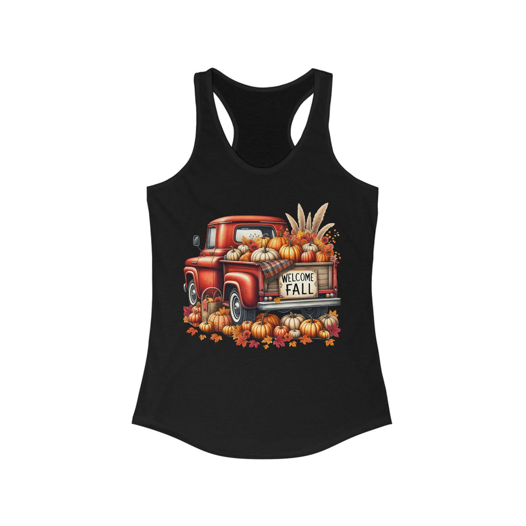 Welcome Fall - Women's Ideal Racerback Tank