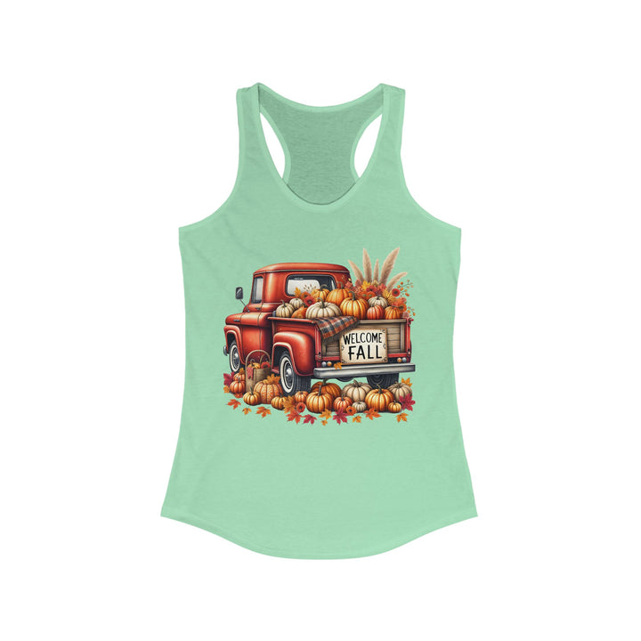 Welcome Fall - Women's Ideal Racerback Tank