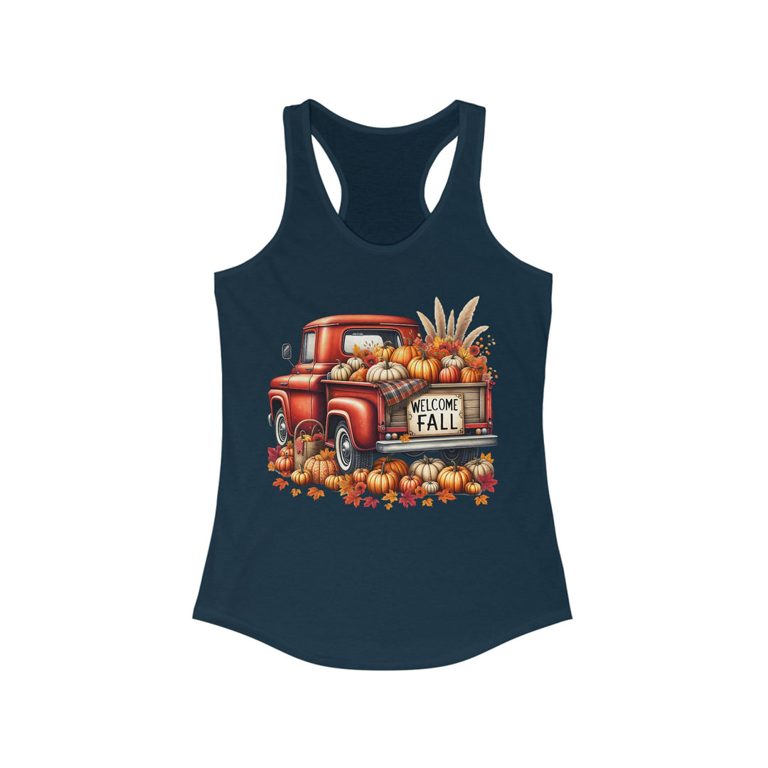 Welcome Fall - Women's Ideal Racerback Tank