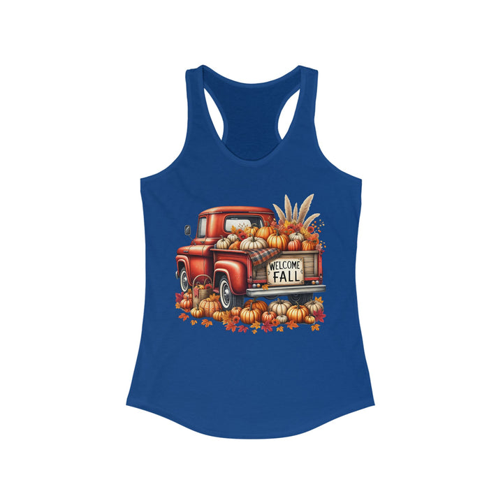 Welcome Fall - Women's Ideal Racerback Tank