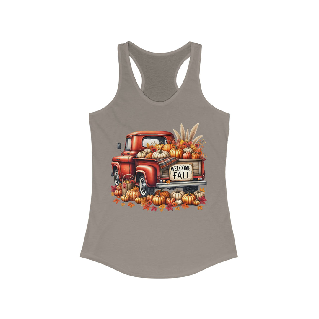 Welcome Fall - Women's Ideal Racerback Tank