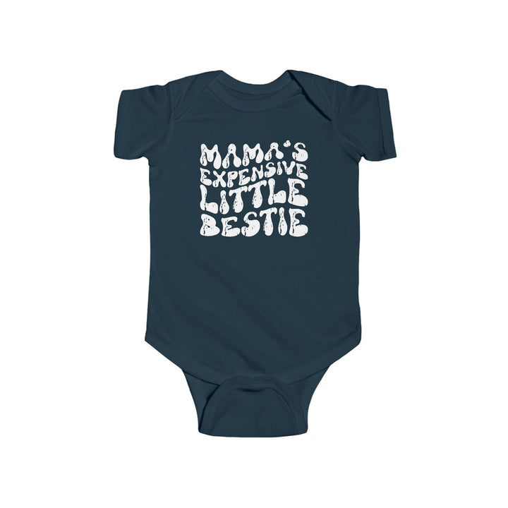 Mamas Little Bestie - Infant Fine Jersey Bodysuit